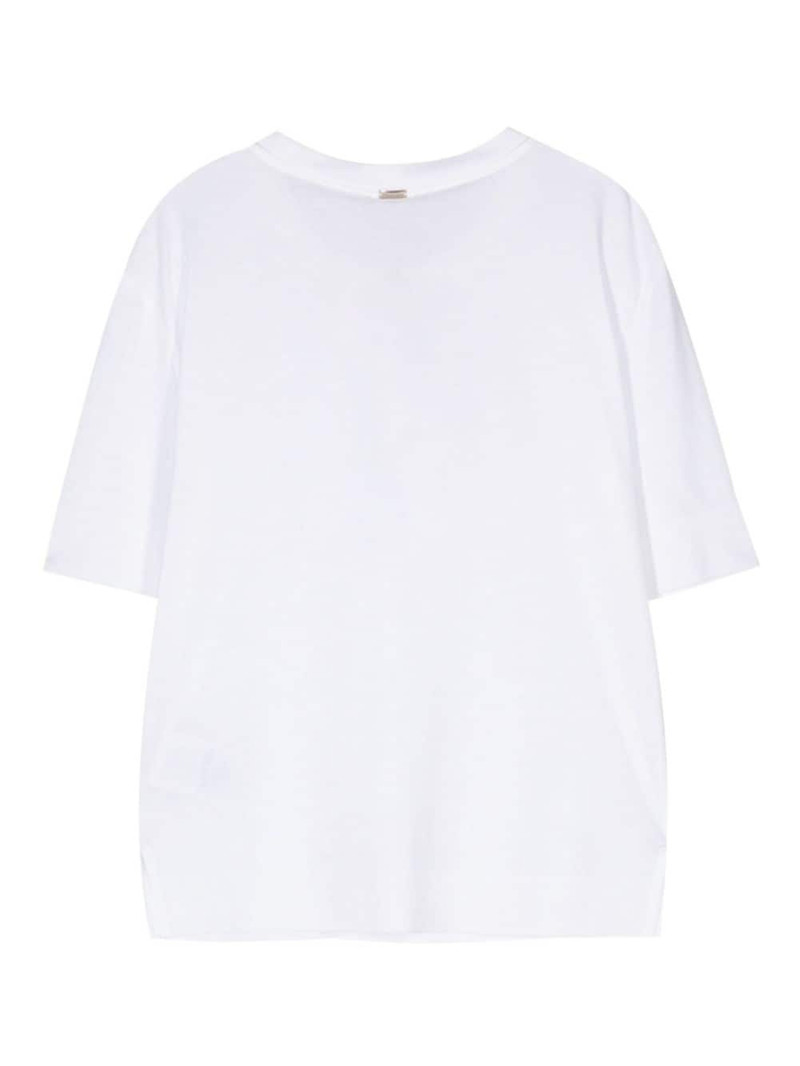 Herno fine-knit short-sleeved jumper outlook