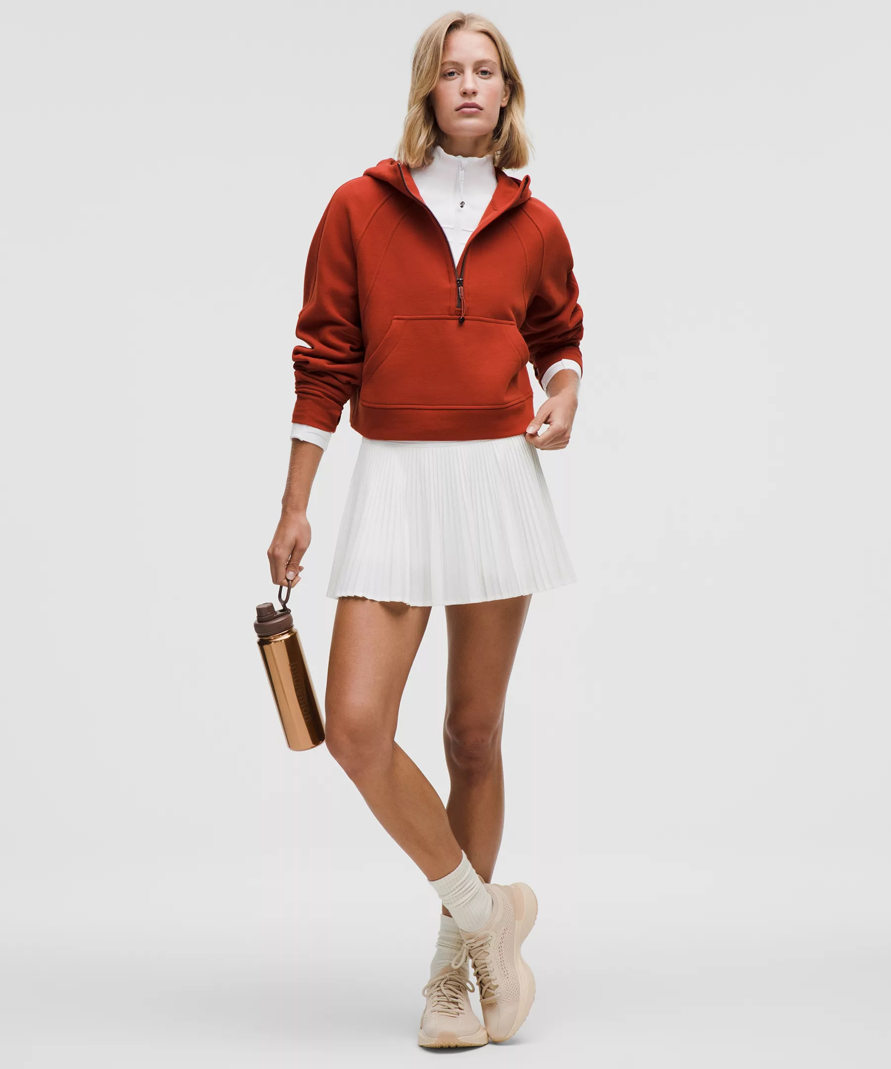 Scuba Oversized Half-Zip Hoodie - 2