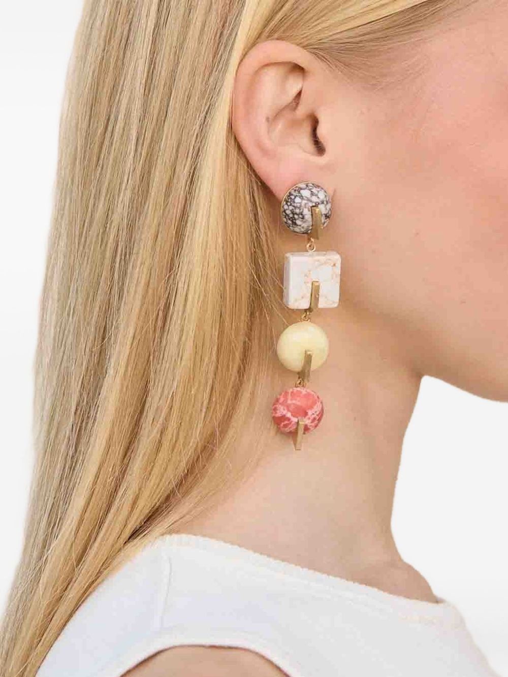 Gaia clip-on earrings - 2
