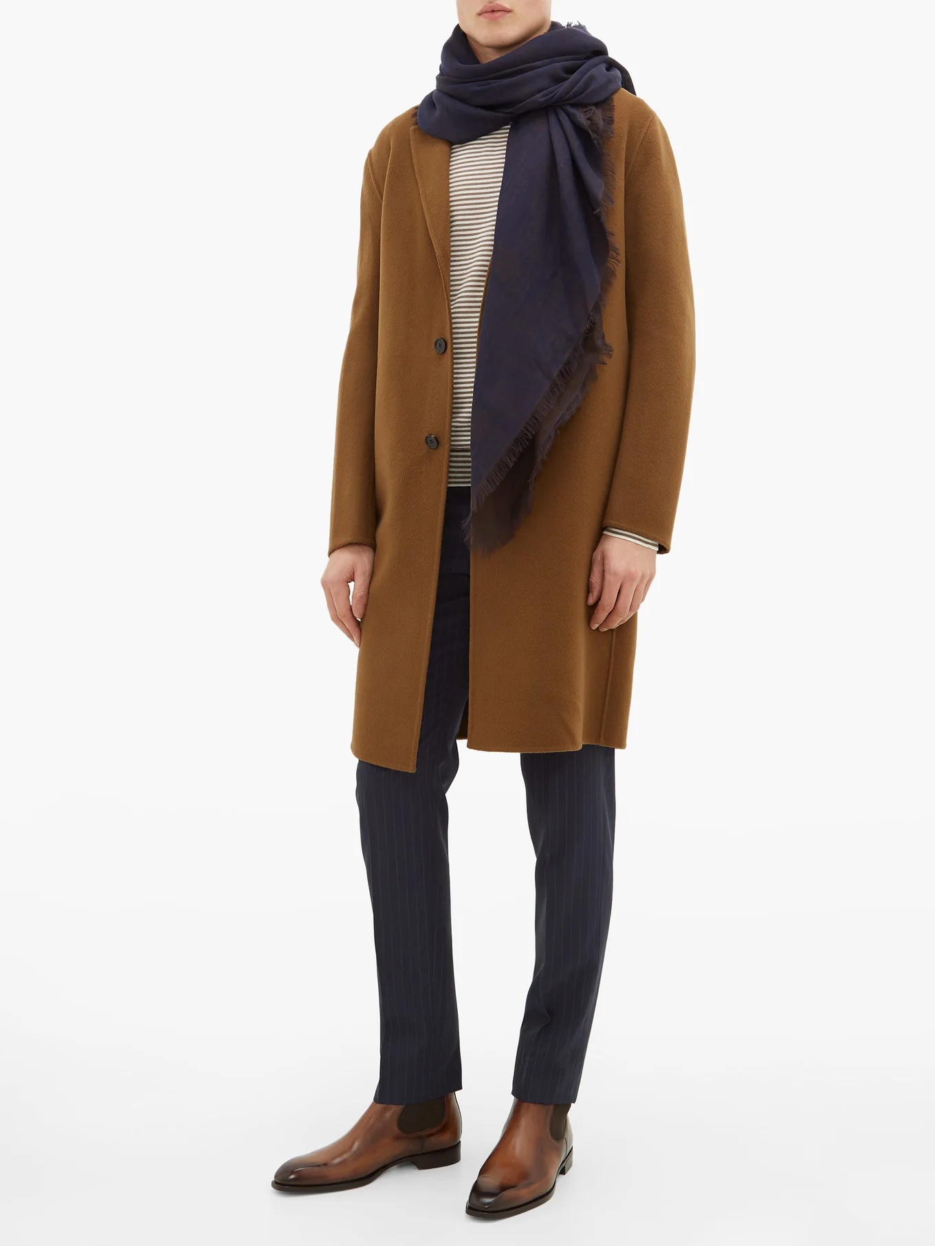 Blake squared-toe Venezia-leather Chelsea boots - 2