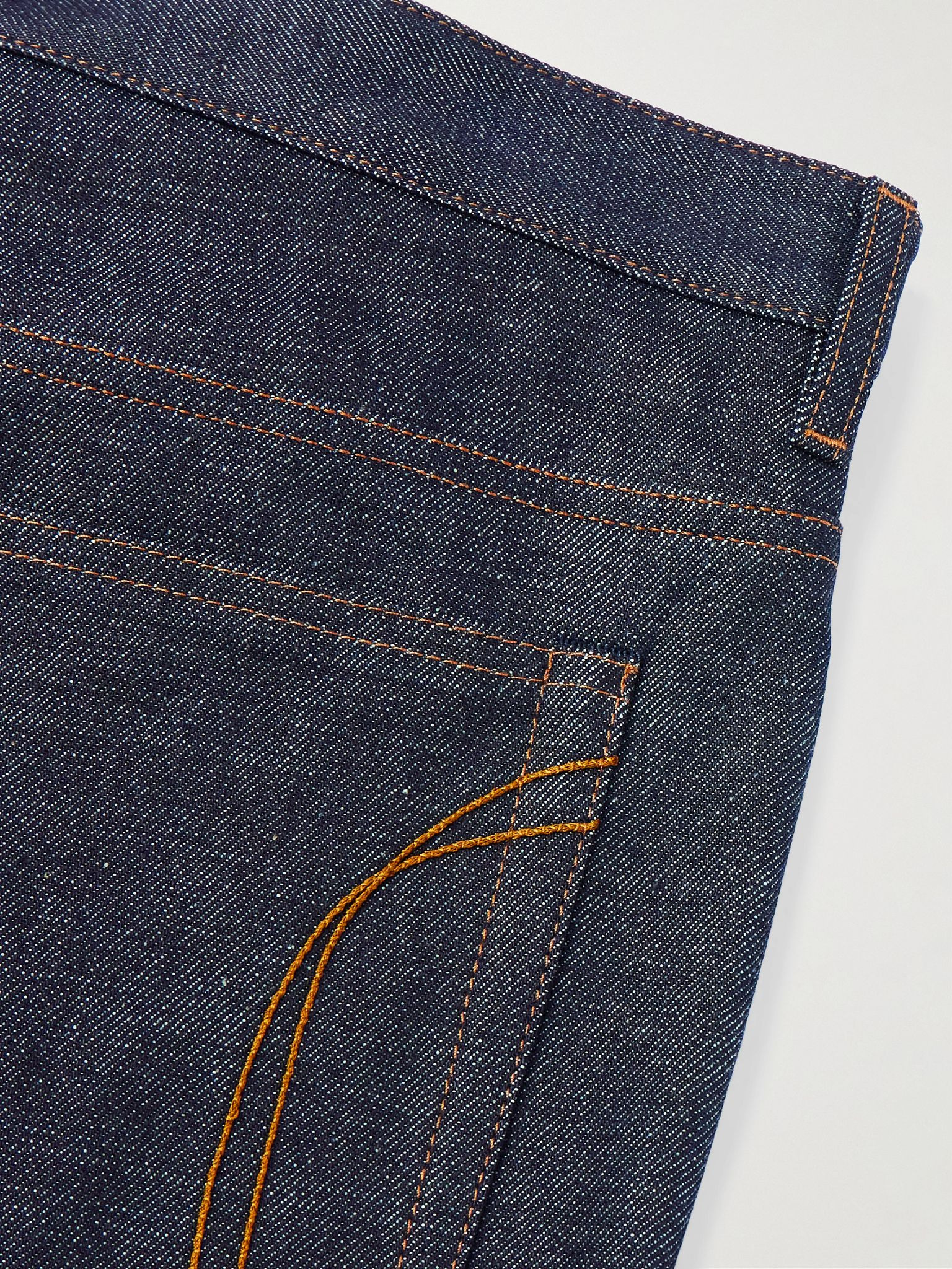 Straight-Leg Jeans Navy - 5