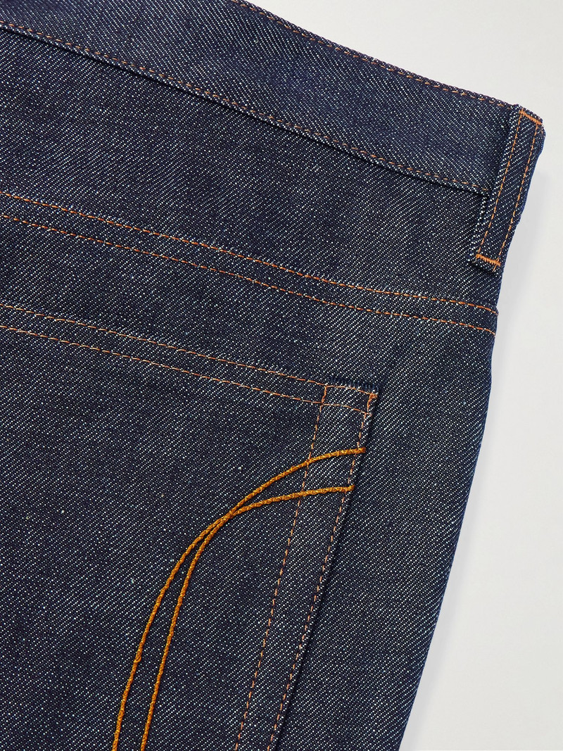 Straight-Leg Jeans Navy 5