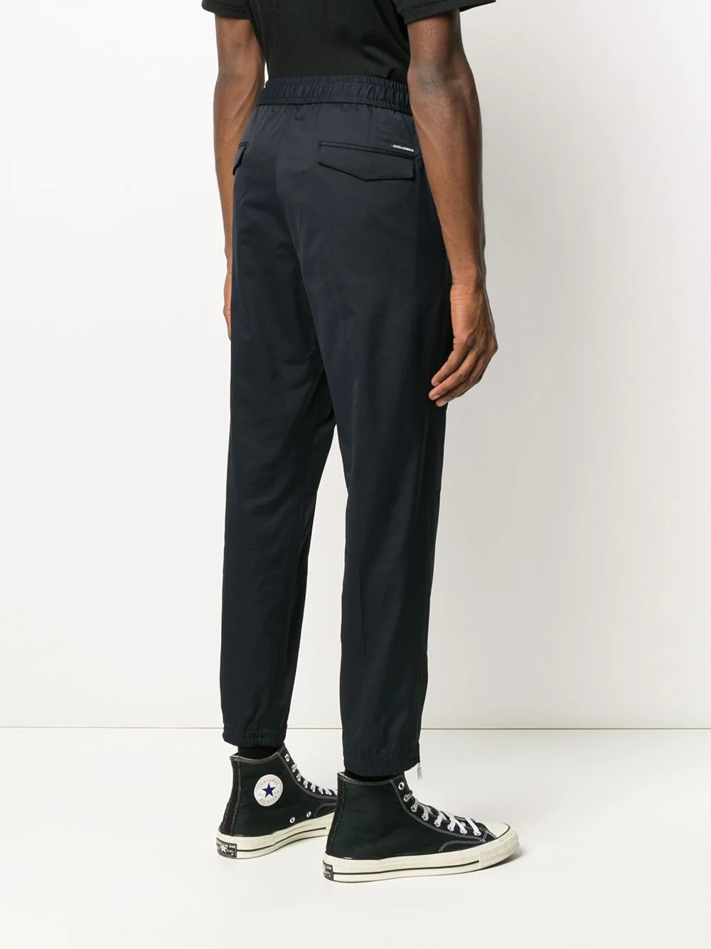 tapered track pants - 4