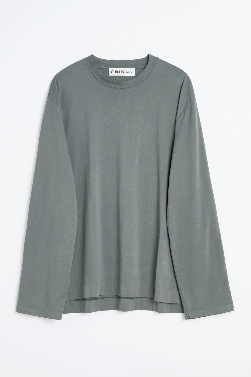 Box Longsleeve Grey Sage Clean Jersey 1
