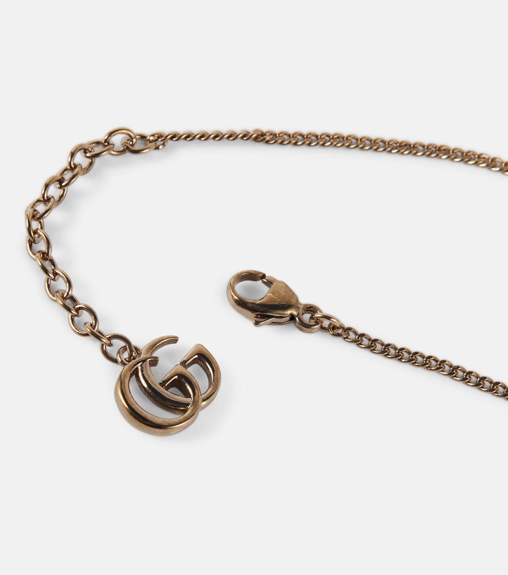 Double G embellished necklace - 2