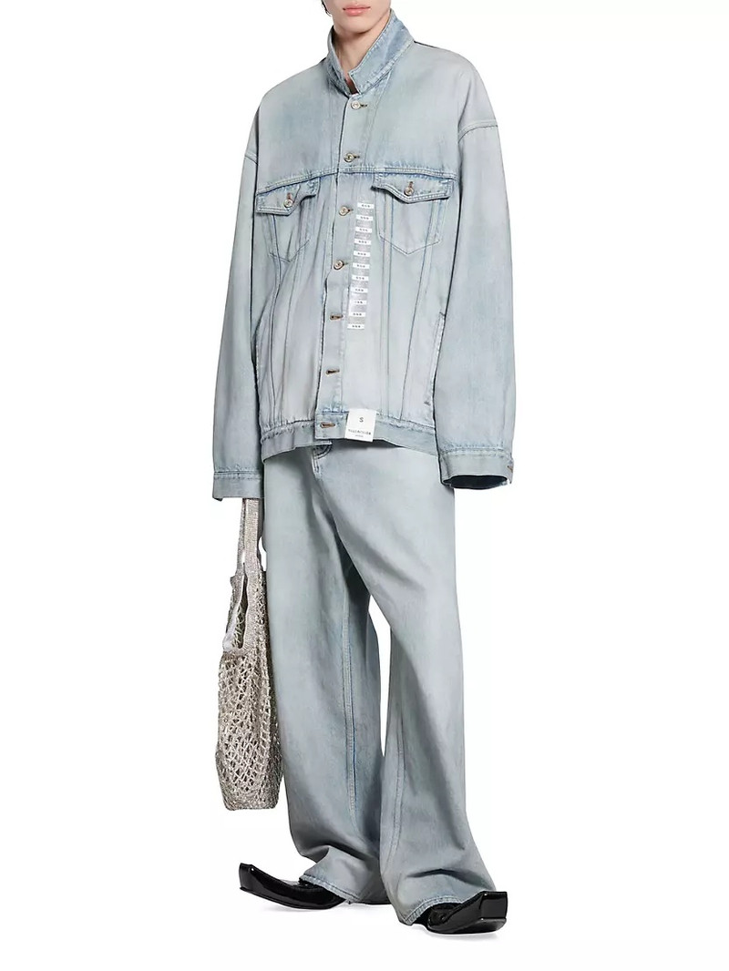 Denim Size Sticker Jacket 6