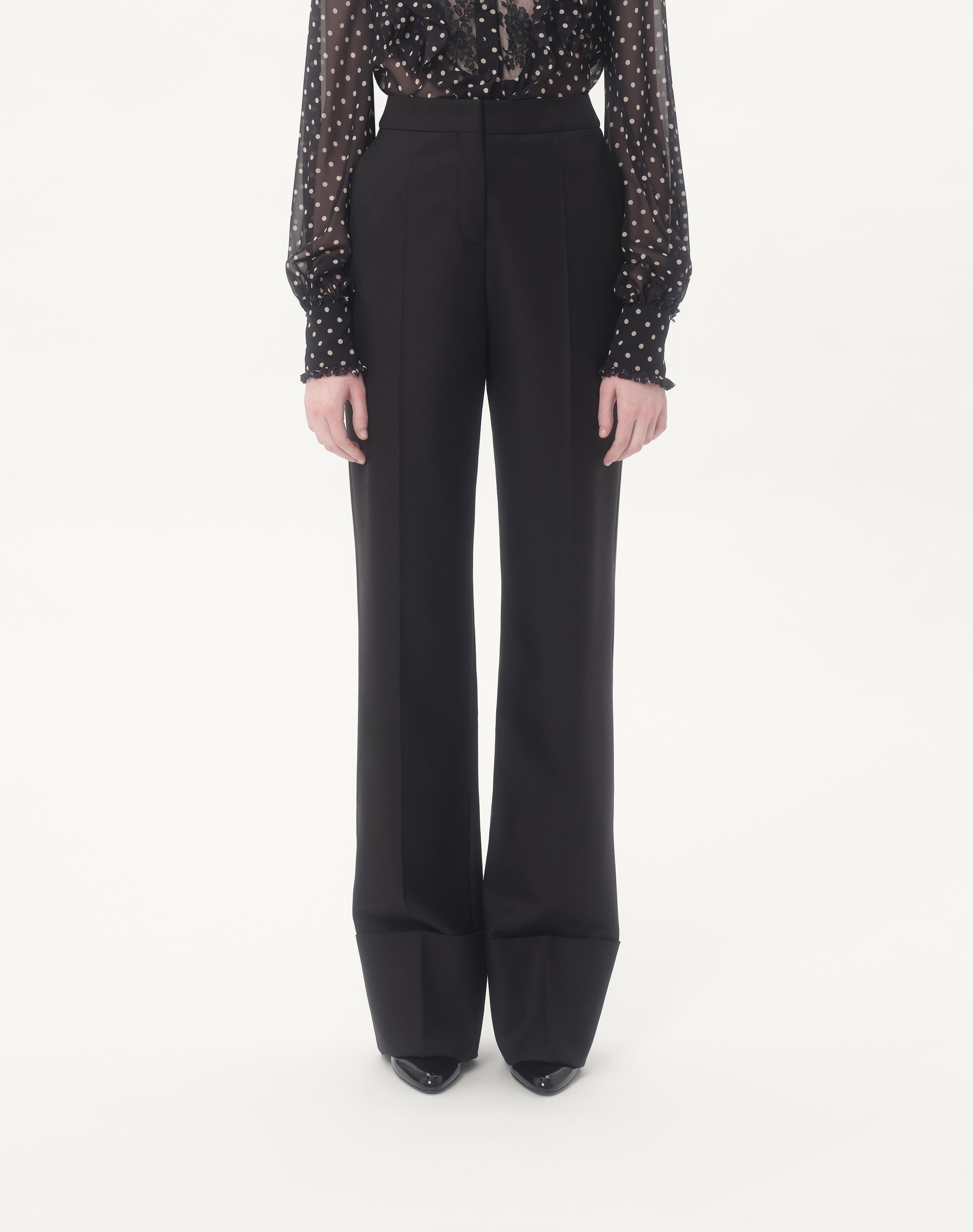 VIRGIN WOOL PANTS - 4