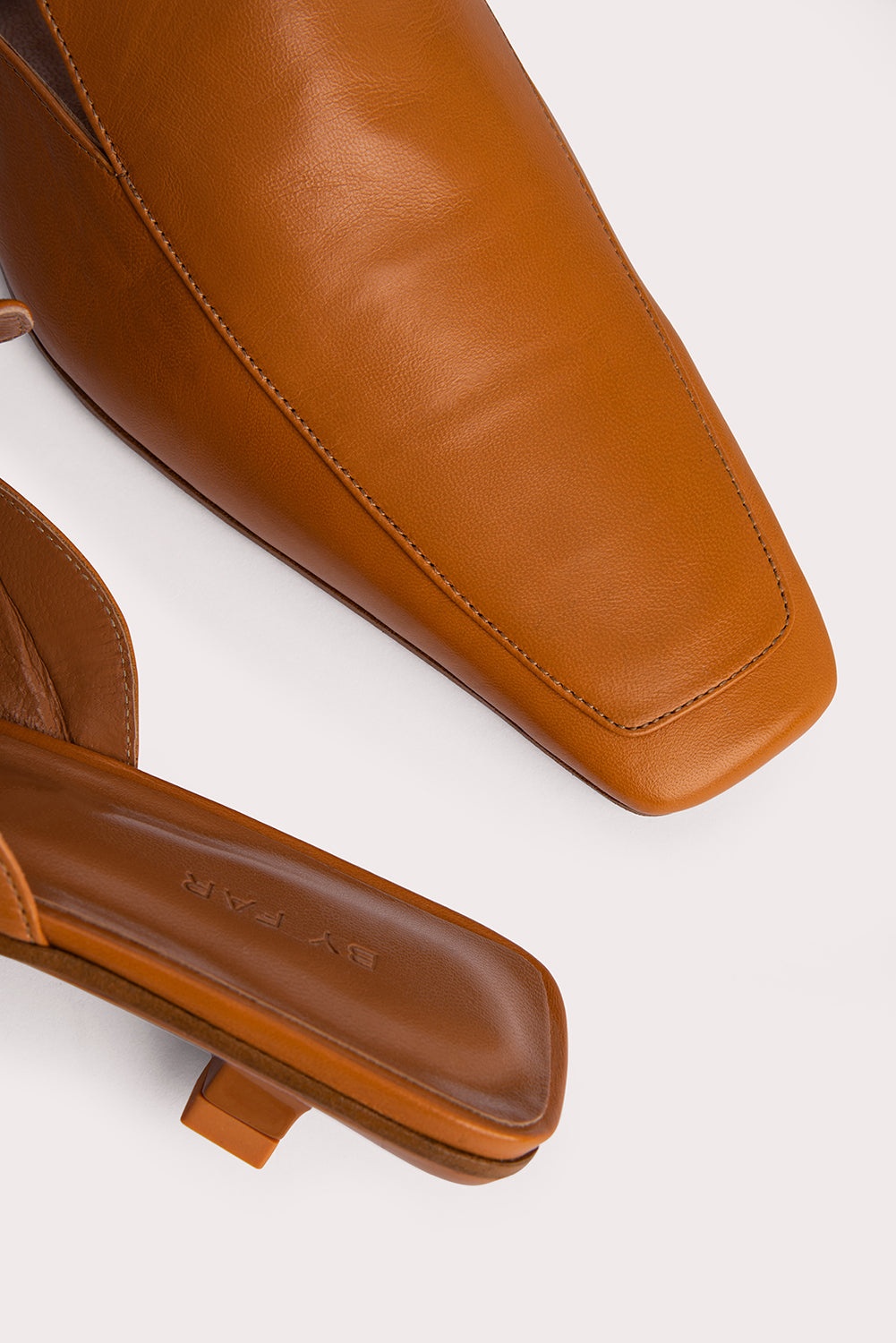Ingrid Caramel Gloss Leather - 4