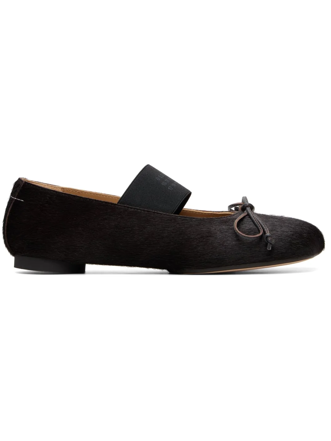 Brown Anatomic Numeric Ballerina Flats - 1