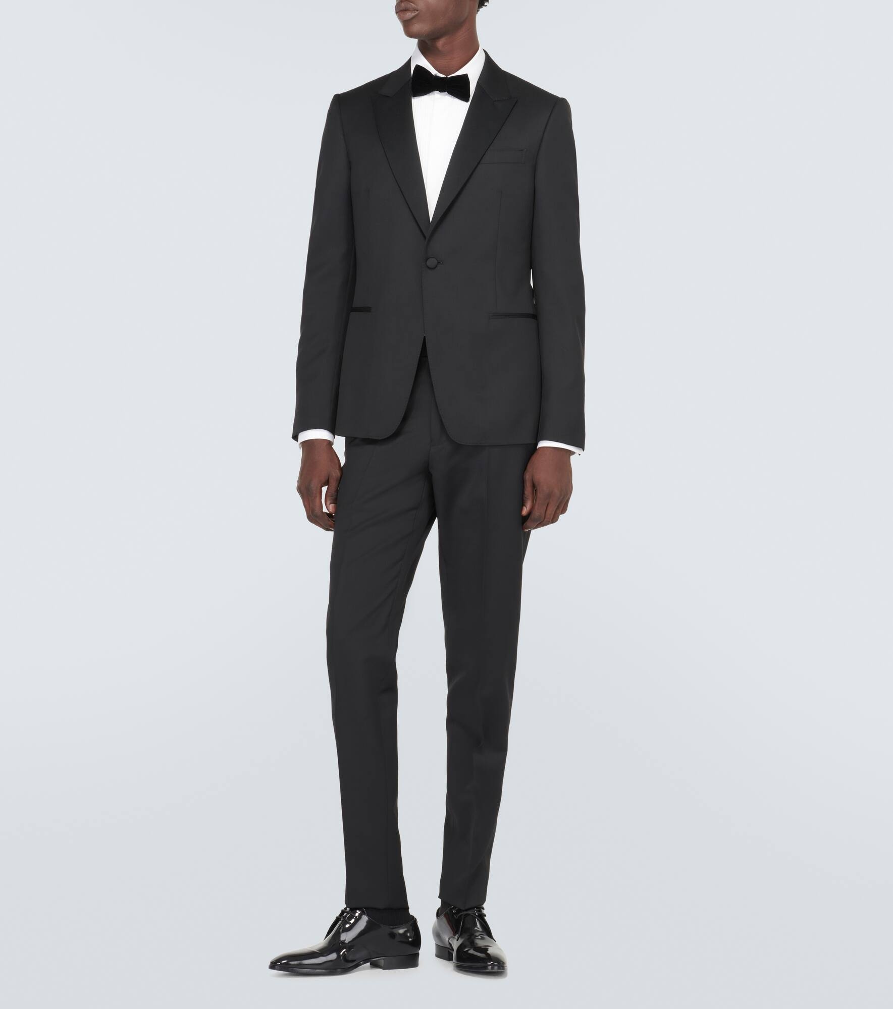 Single-breasted wool and mohair tuxedo - 2