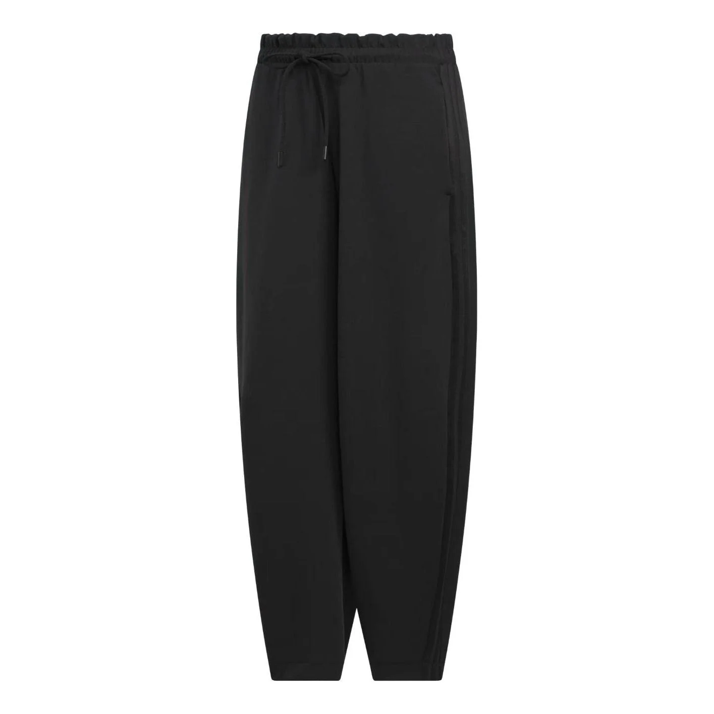 (WMNS) adidas Barrel Leg Pants Asia Sizing 'Black' KY9265 - 1