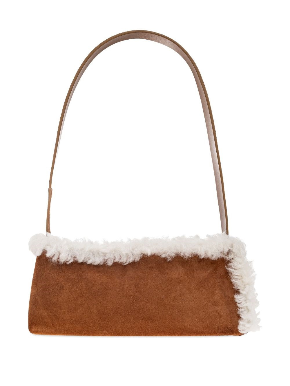 Shearling baguette Museum Bag - 5
