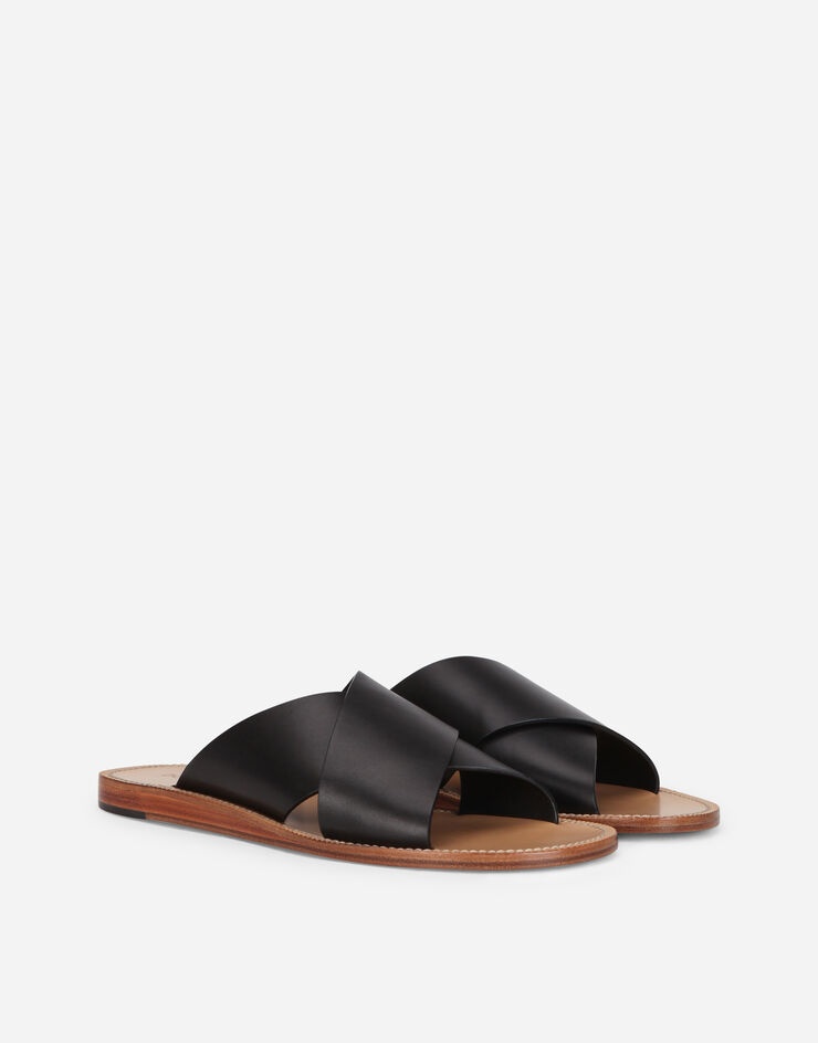 Calfskin pantheon sandals - 2