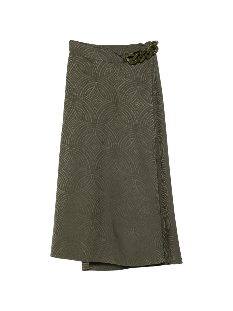 JOSEPH jacquard chain midi skirt outlook