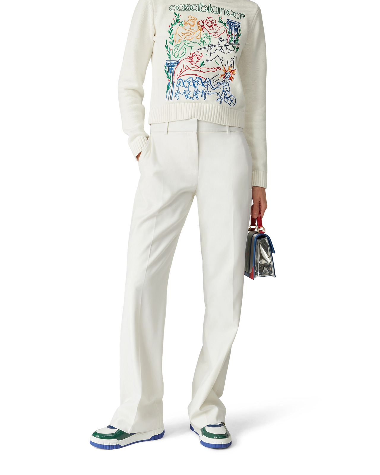 Wool Tailored Trousers | Casablanca Paris - 4