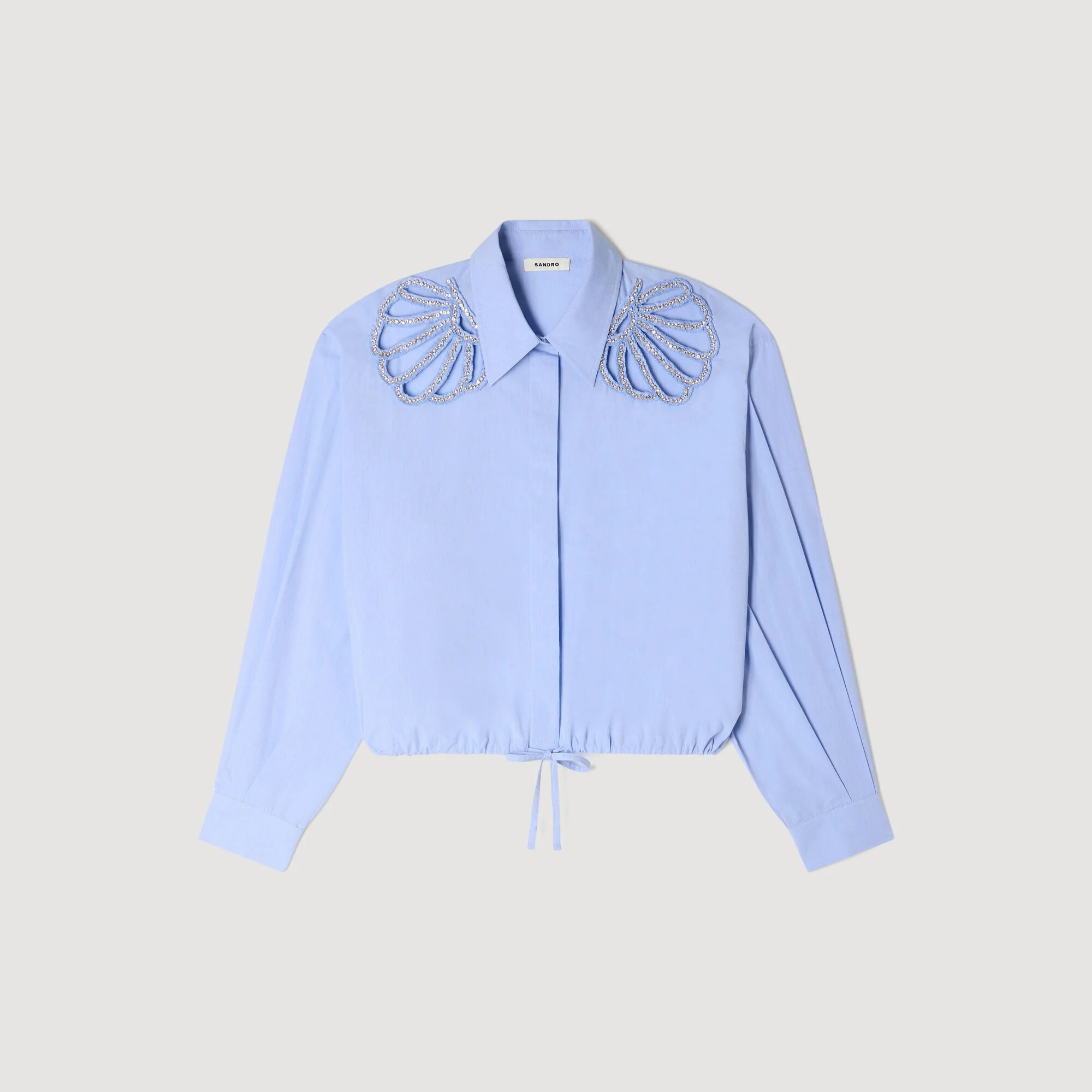 EMBROIDERED COTTON SHIRT - 1