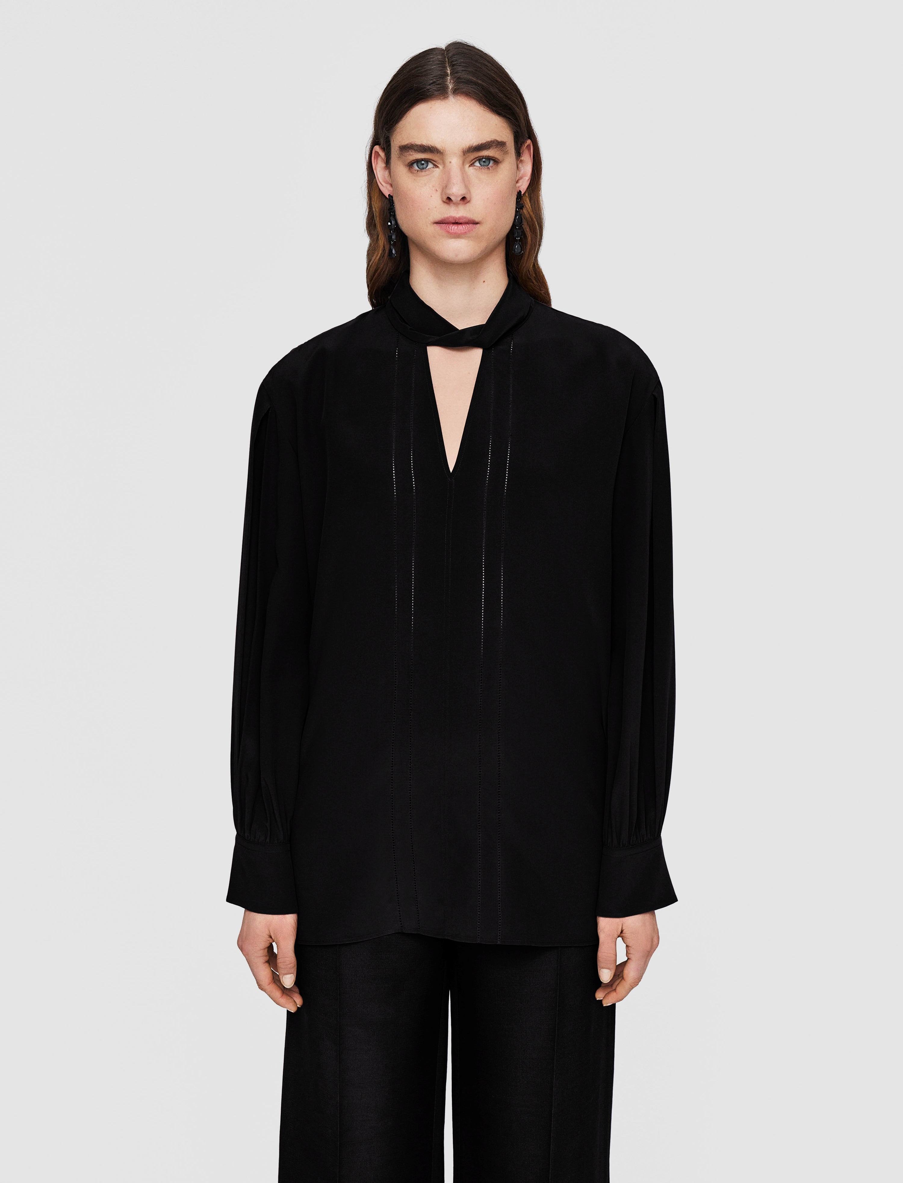 Rivoli Silk Crepe de Chine Blouse - 3