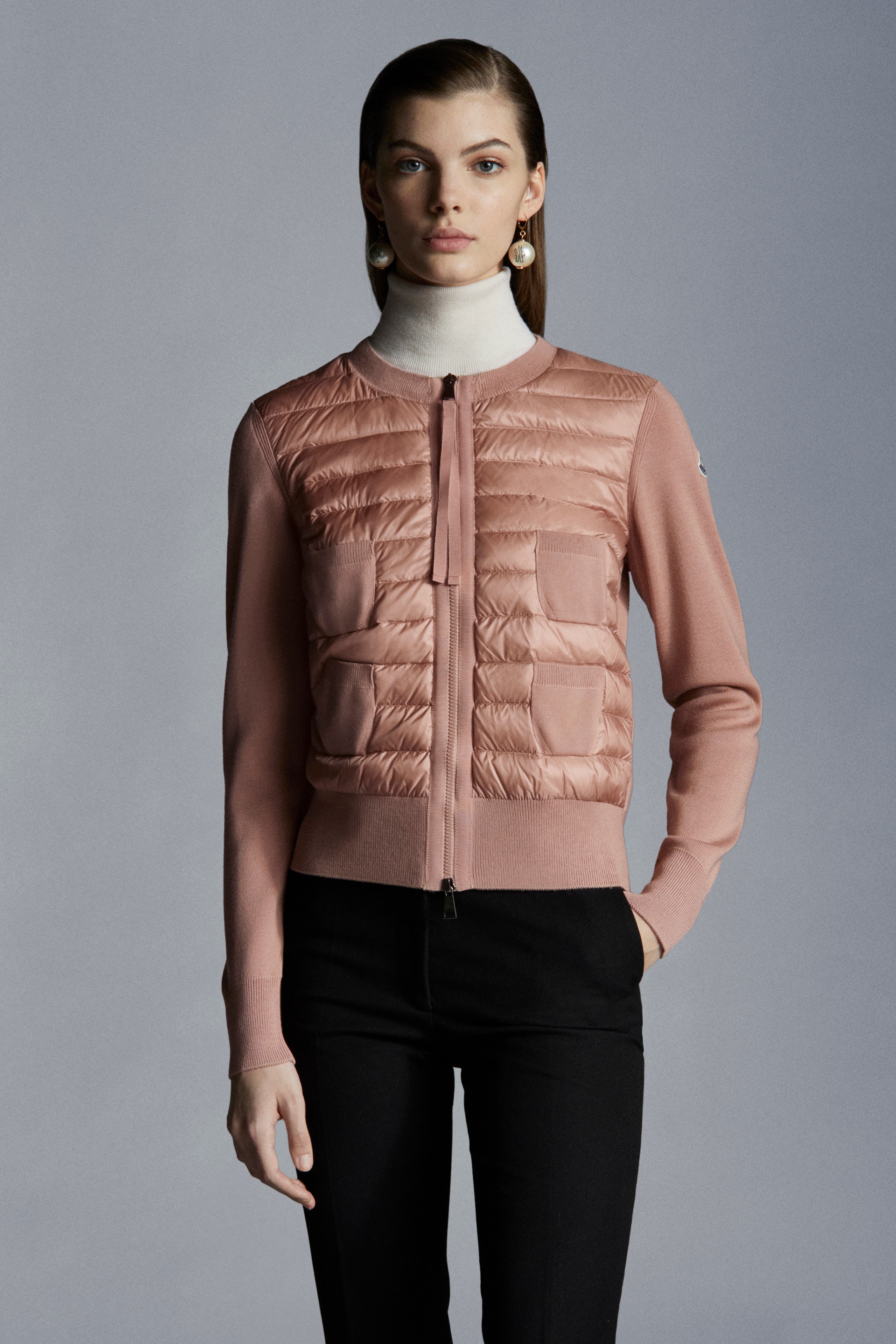 Padded Wool Cardigan - 2