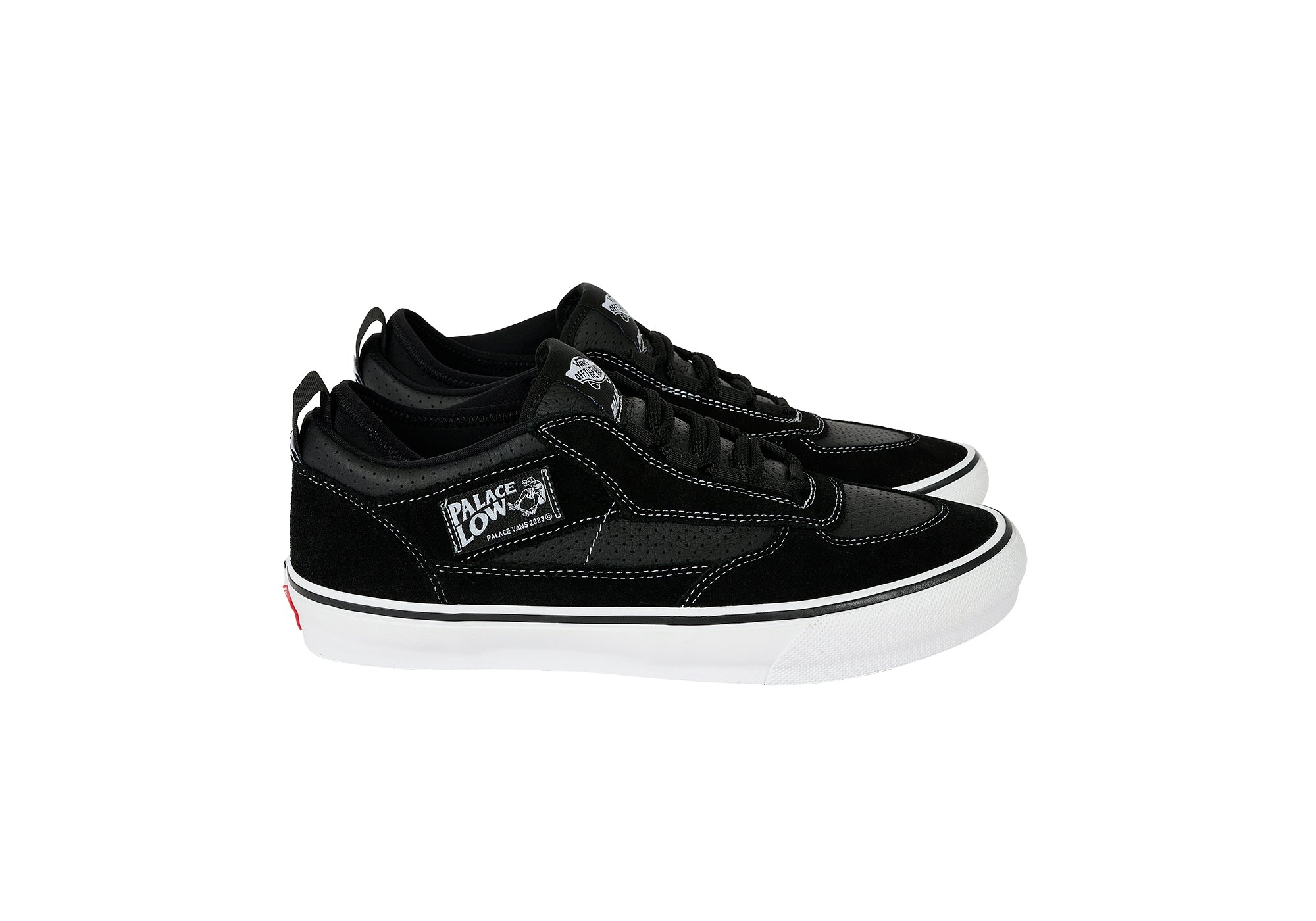 PALACE VANS LOW BLACK - 2