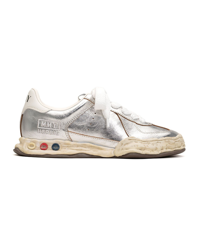 "HERBIE" OG Sole Wrinkled Leather Low-top Sneaker 27