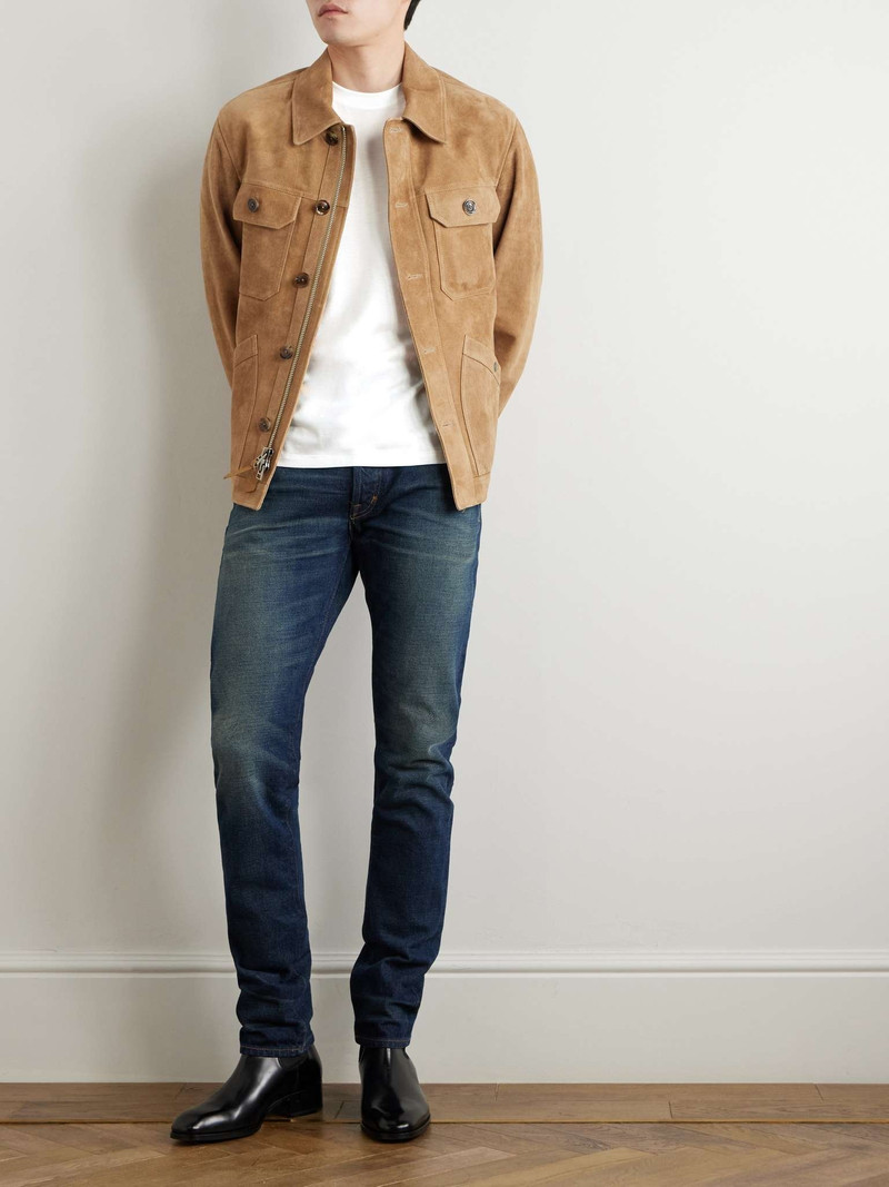 TOM FORD Slim-Fit Lyocell and Cotton-Blend Jersey T-Shirt outlook