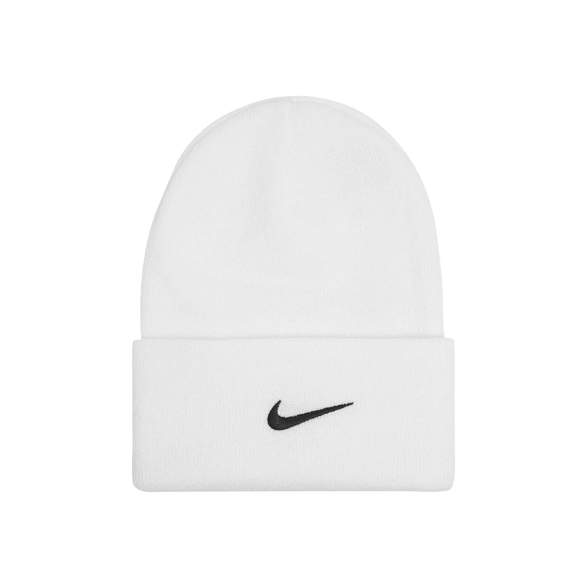 Nike x Stussy Cuffed Beanie 'White' - 2