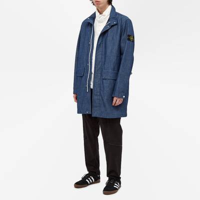 Stone Island Stone Island Chambray Trench Coat outlook