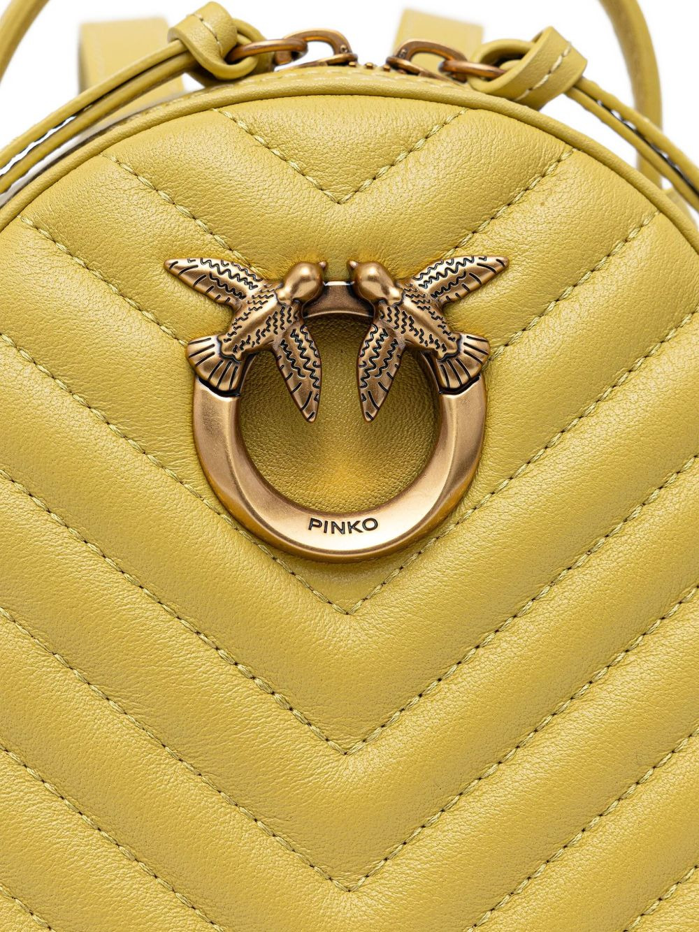 Love Birds quilted backpack - 4