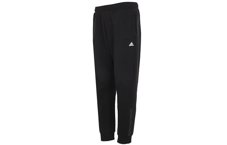 adidas Wj Pnt Pnt Swt Series Casual Sports Bundle Feet Long Pants Black GP0887 - 3