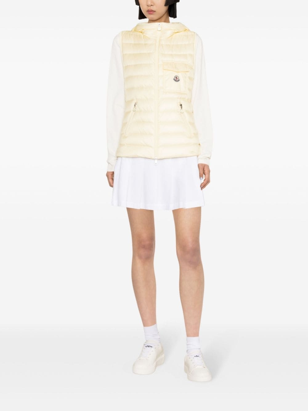 Glygos hooded puffer gilet - 2