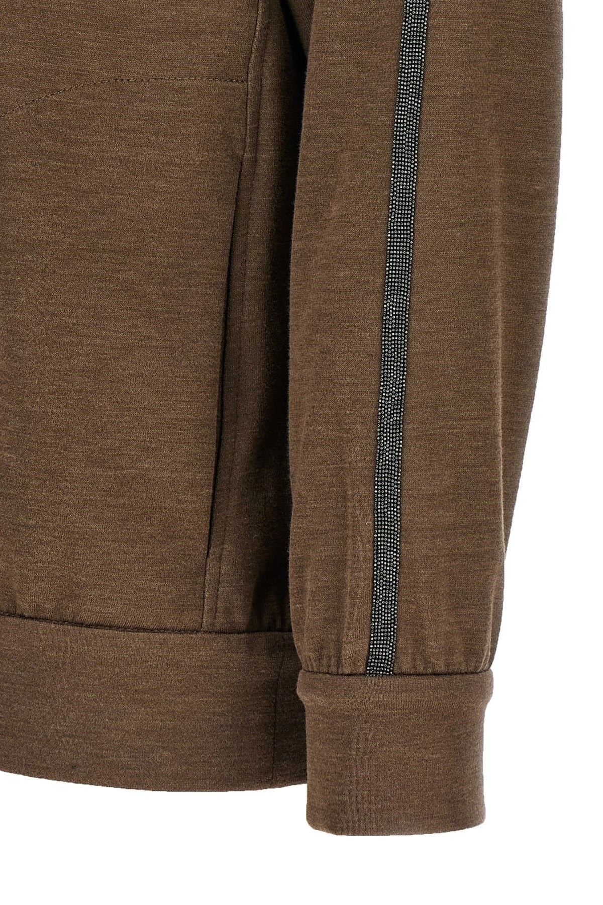 Brunello Cucinelli Women 'Shiny Trims' Hoodie - 4