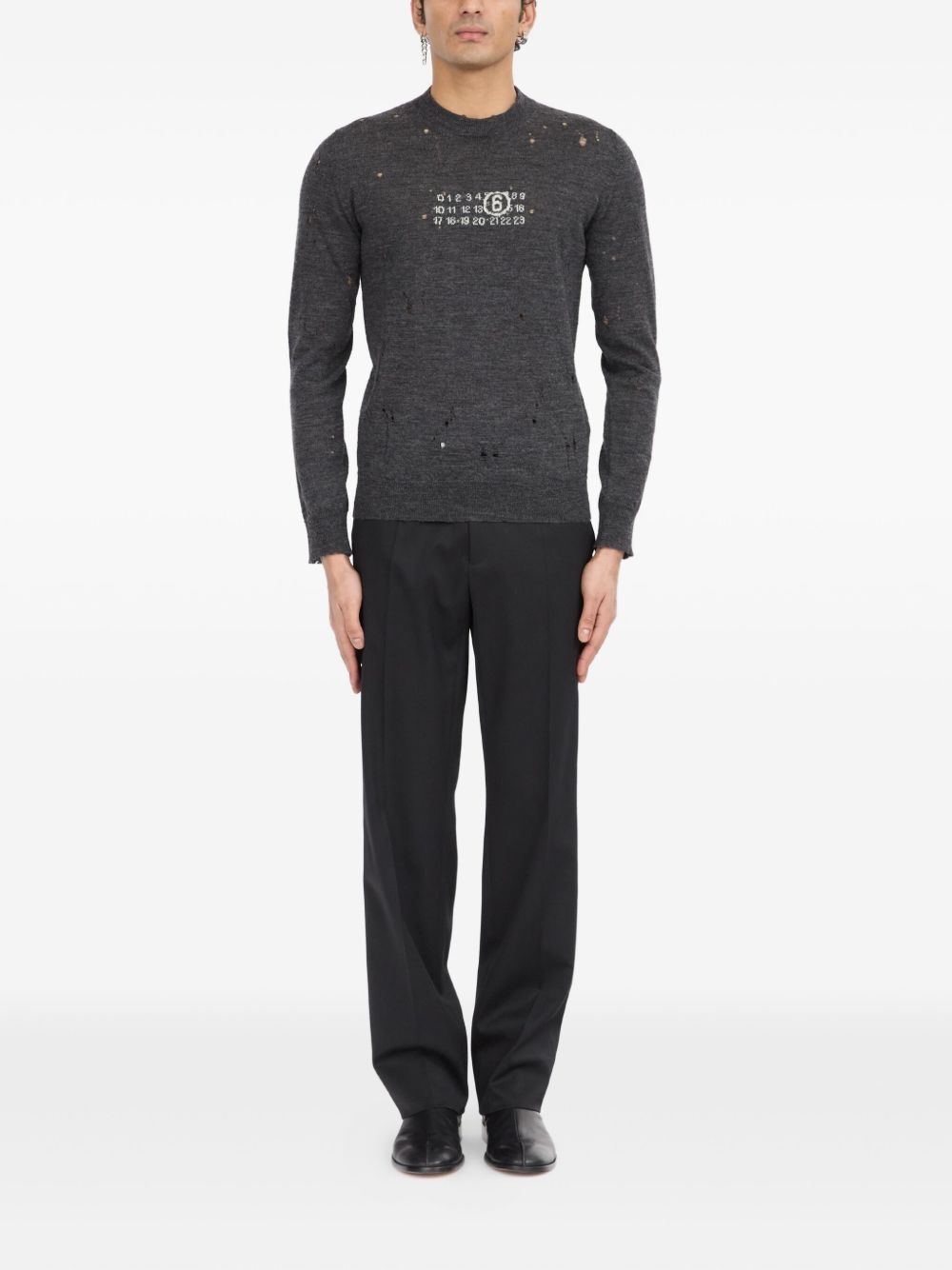 numeric crew-neck sweater - 2