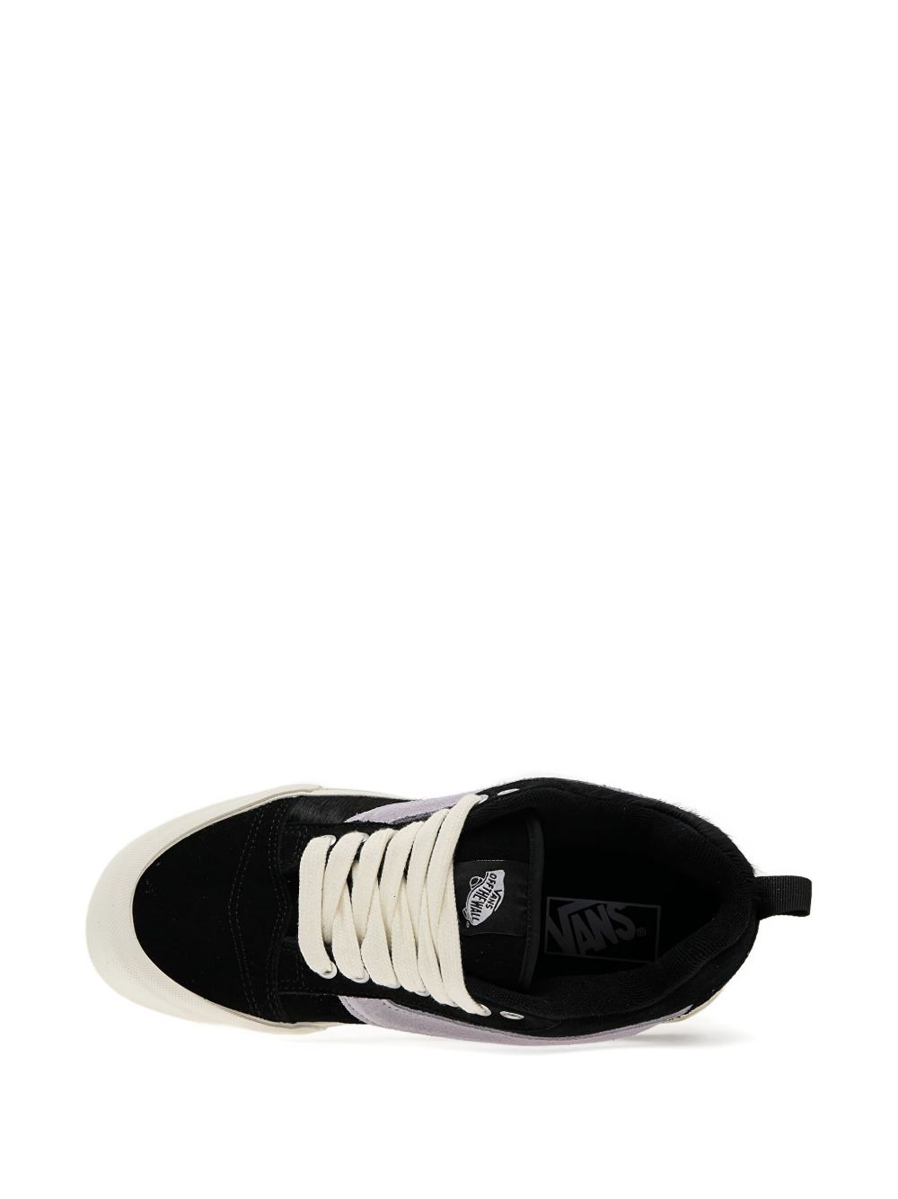 suede-panel sneakers - 4