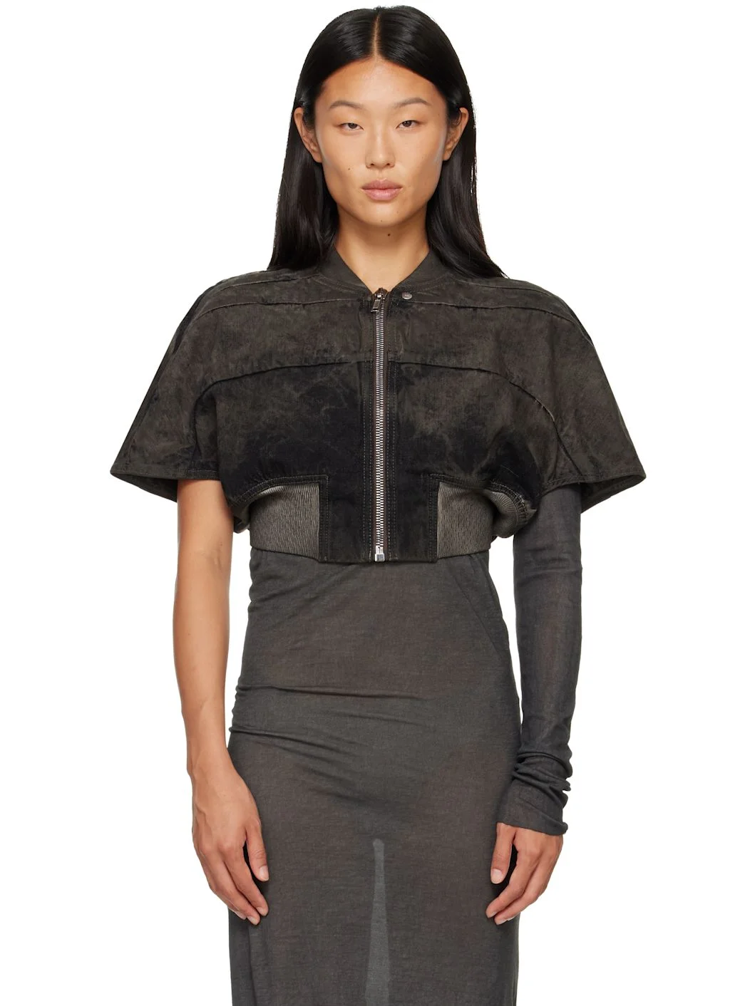 Gray Tower Tatlin Bomber Jacket - 1
