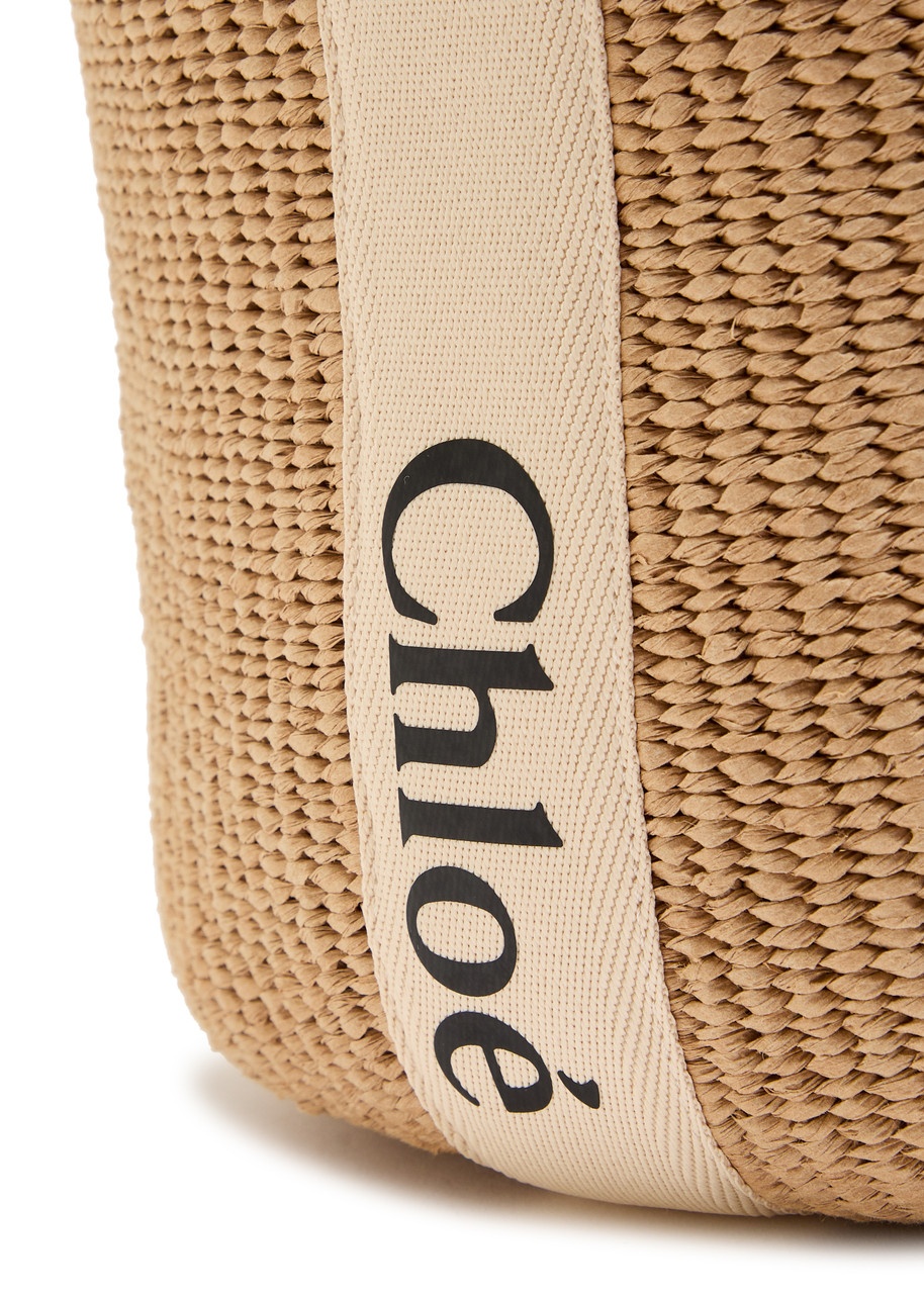 Chloe Woody Raffia Basket bag - 3