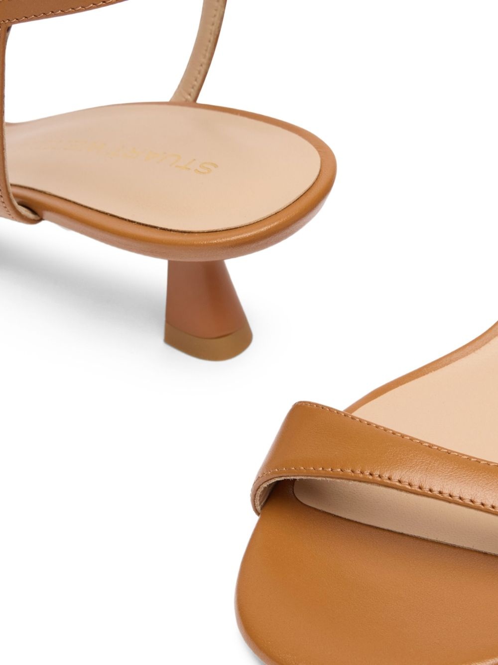 wrap leather sandals - 4