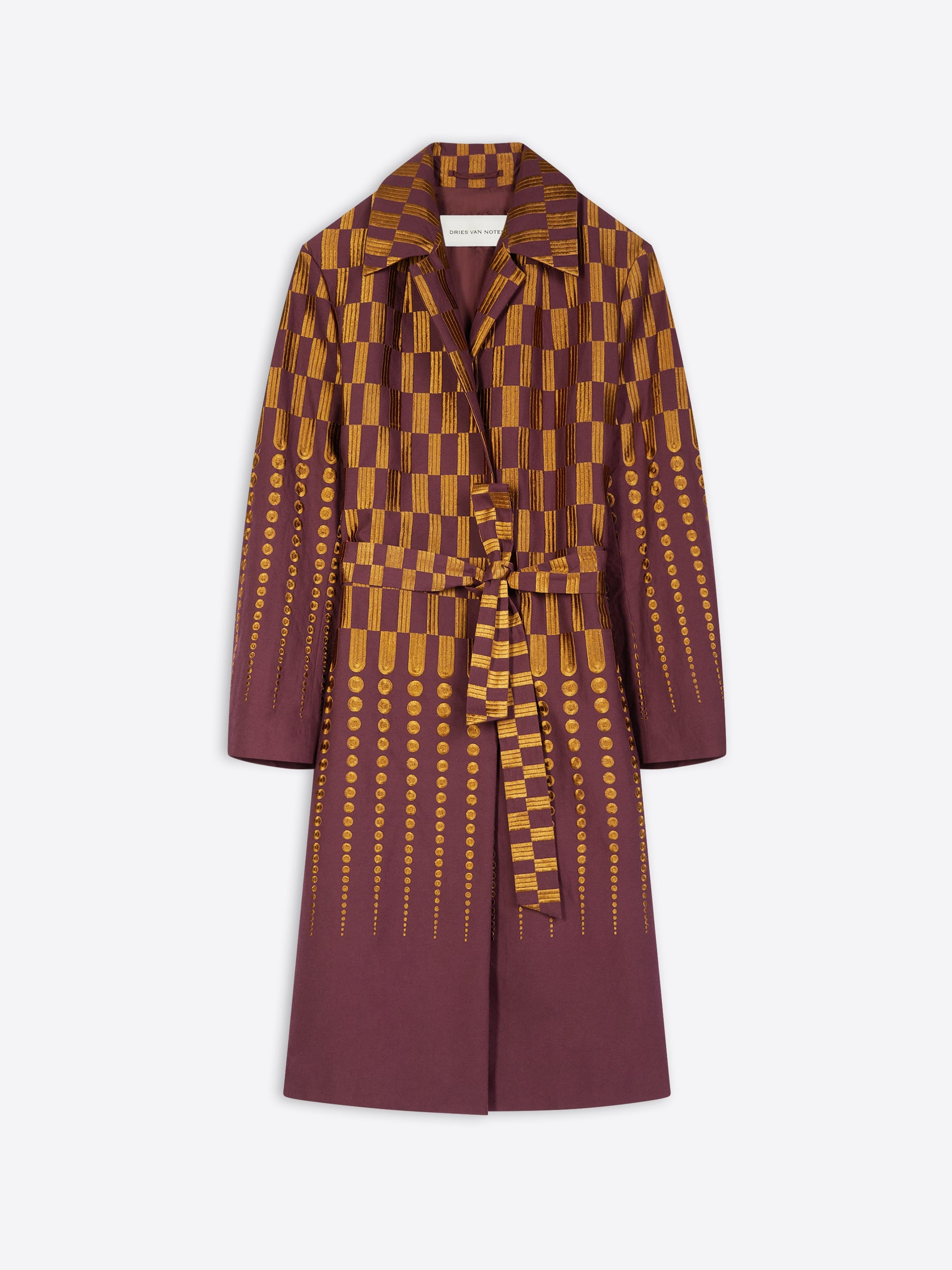 EMBROIDERED COAT - 1
