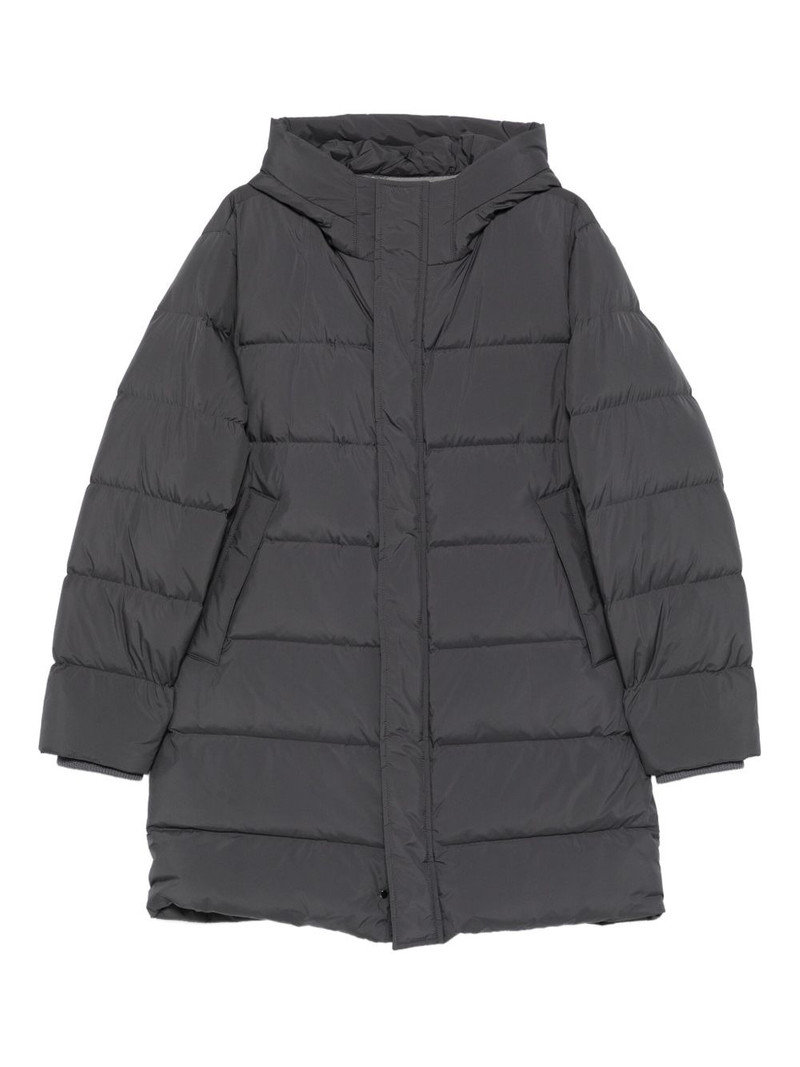 hooded quilted coat 1