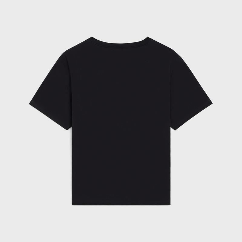 CELINE CELINE GOTHIC T-SHIRT IN COTTON JERSEY outlook