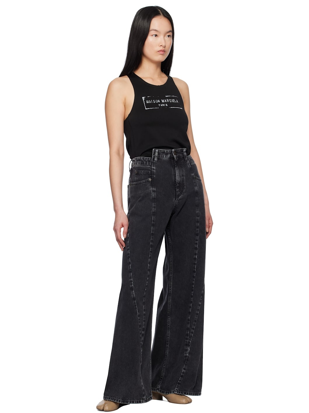 Black 5 Pocket Jeans - 4