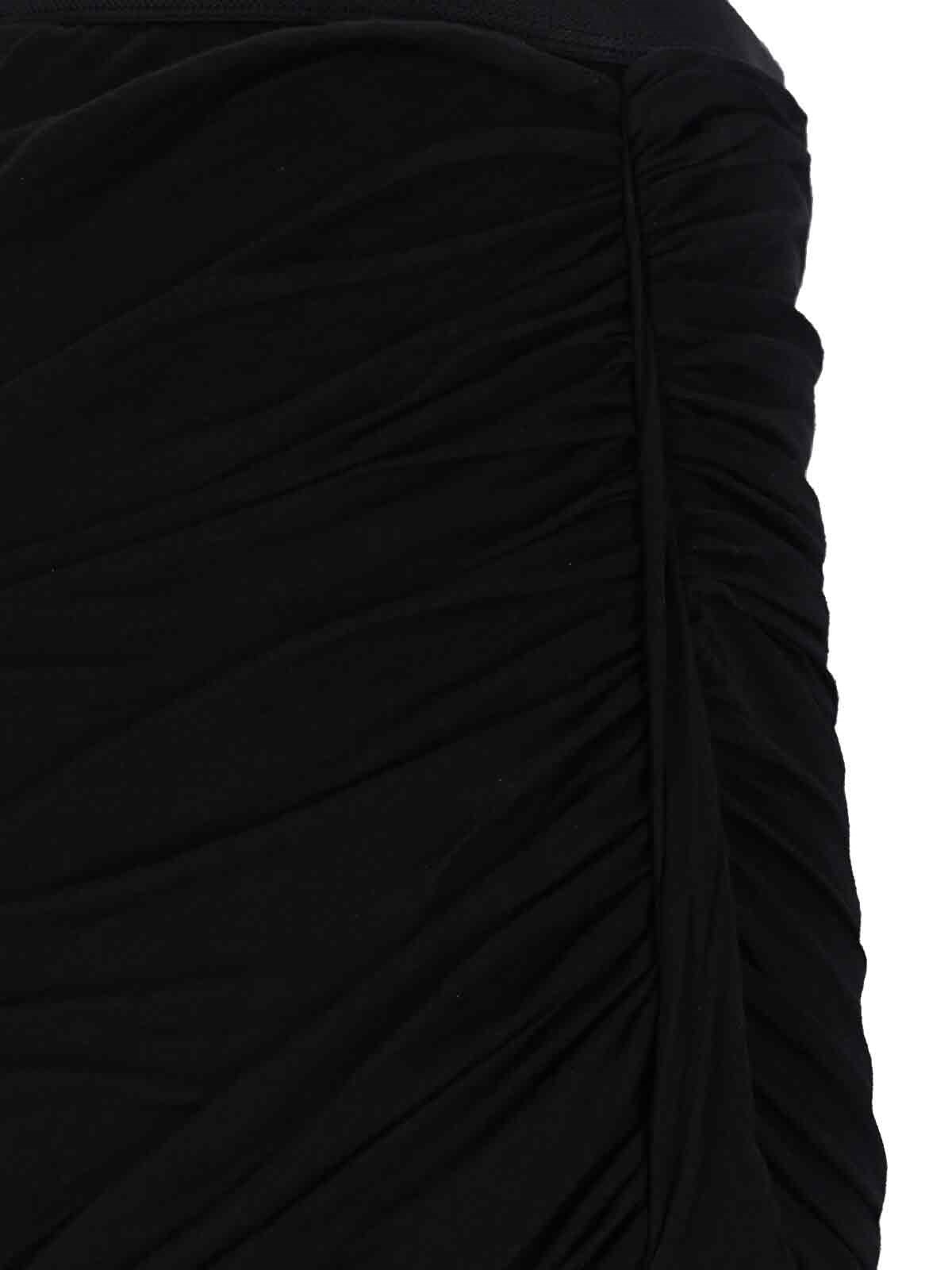 'EDFU' ASYMMETRICAL MINI SKIRT - 4