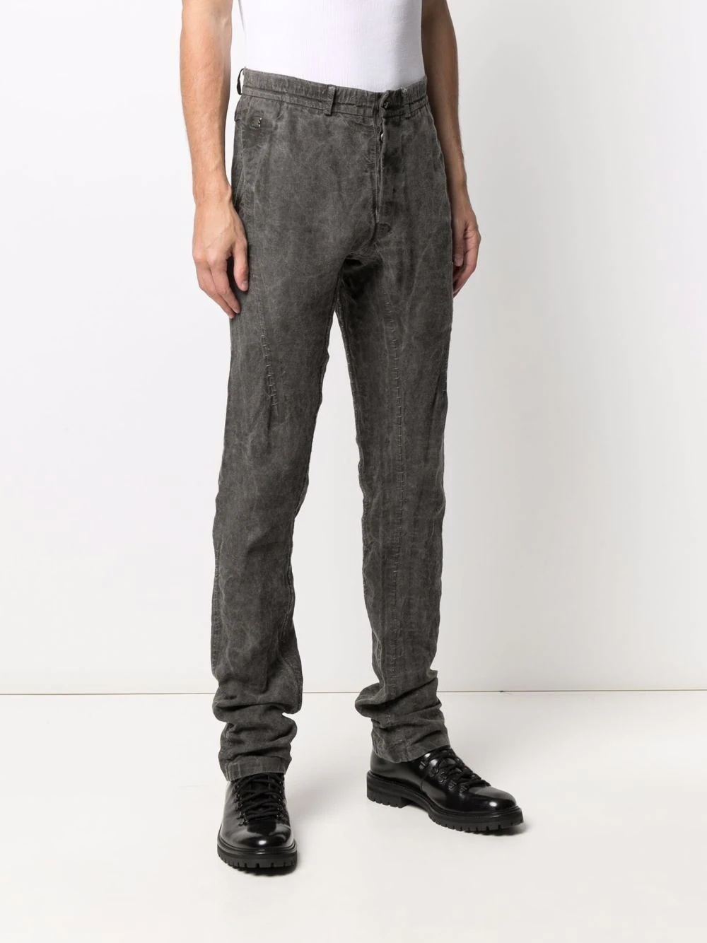 Epicurien linen trousers - 3