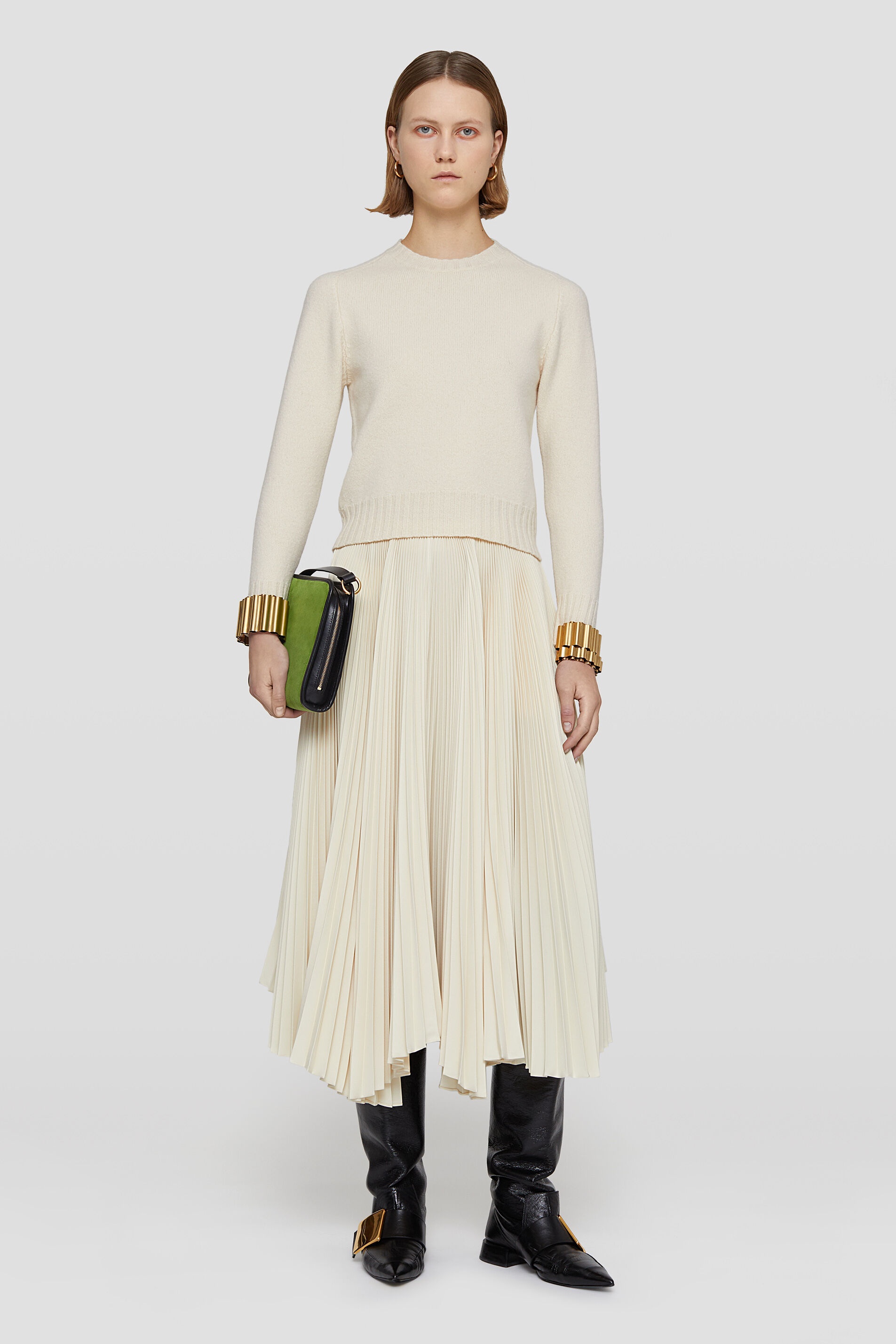 Pleated Skirt - 2