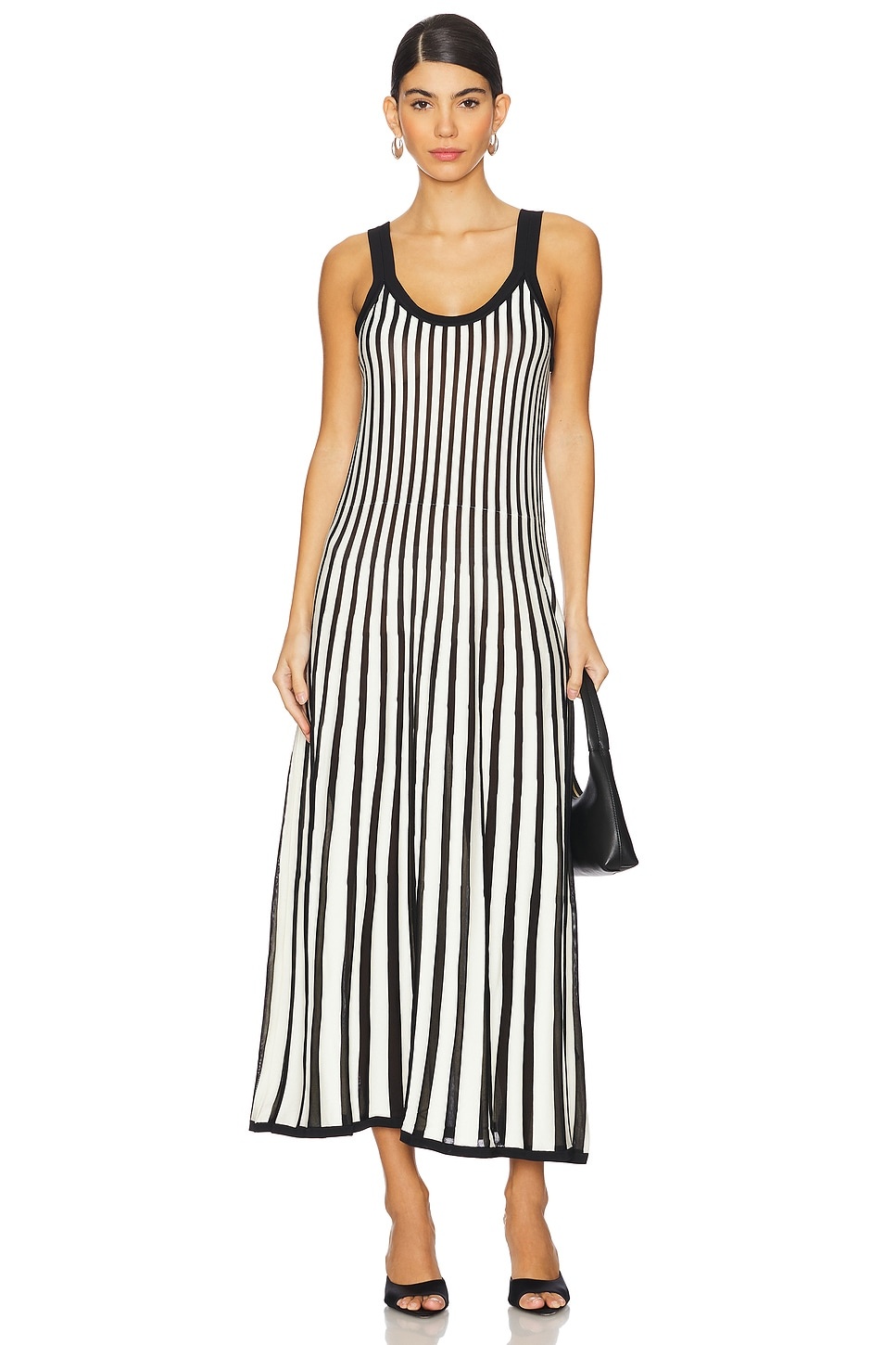 Wylie Stripe Knit Tank Dress - 1