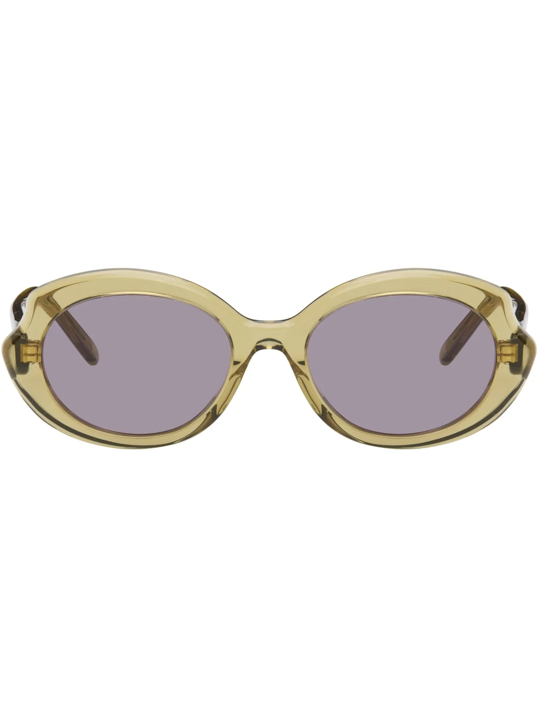 Green Slim Sunglasses - 1