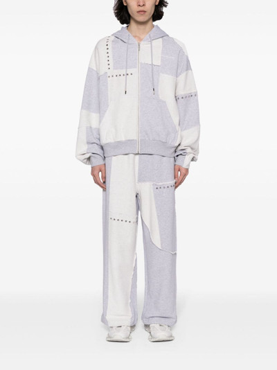 FENG CHEN WANG patchwork track pants outlook