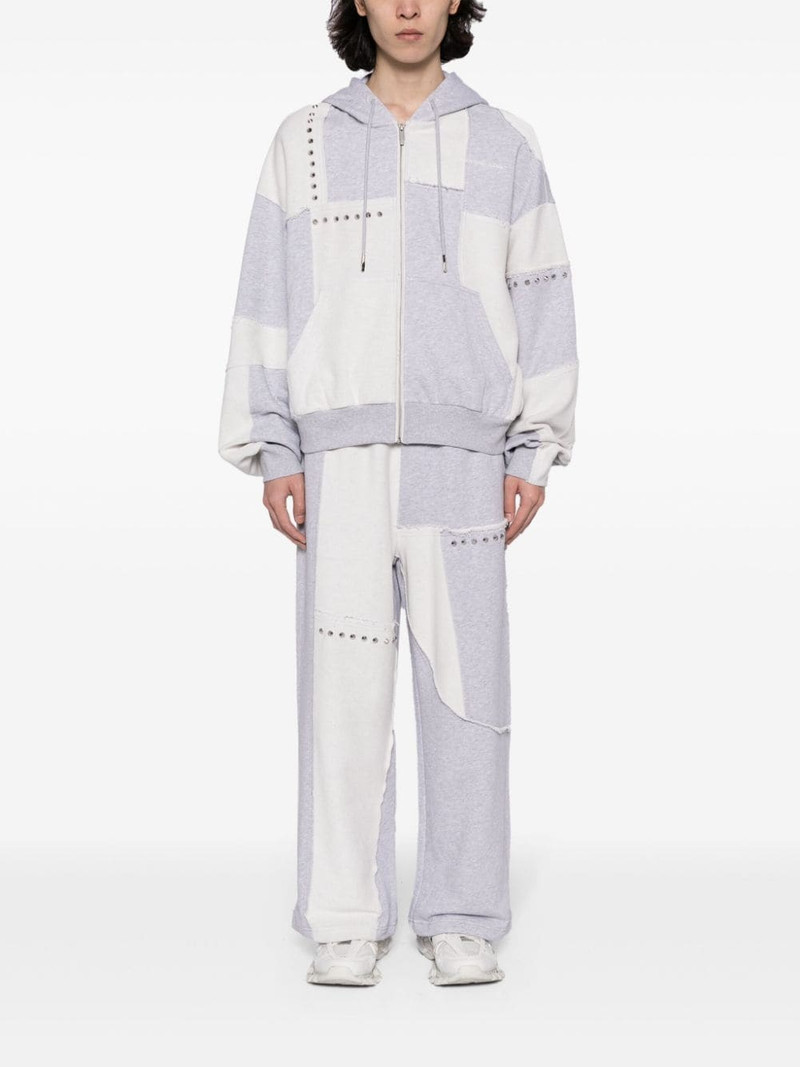 FENG CHEN WANG patchwork track pants outlook
