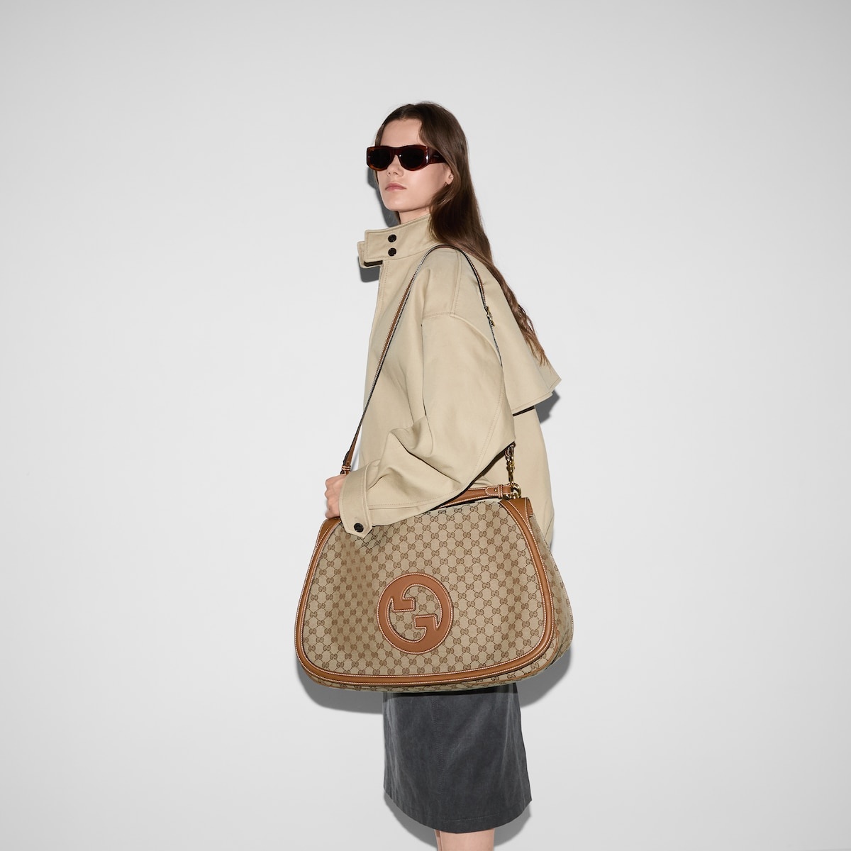 Gucci Blondie large top handle bag - 5
