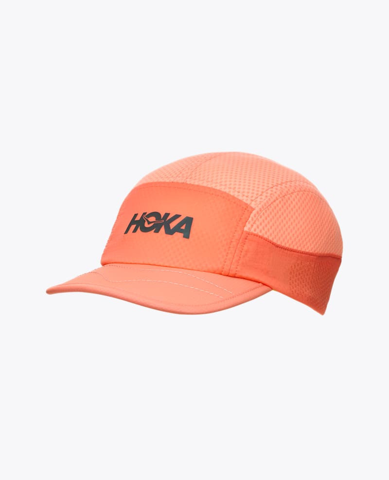 Trail Run Hat Hiking Shoes in Neon Cantaloupe 1