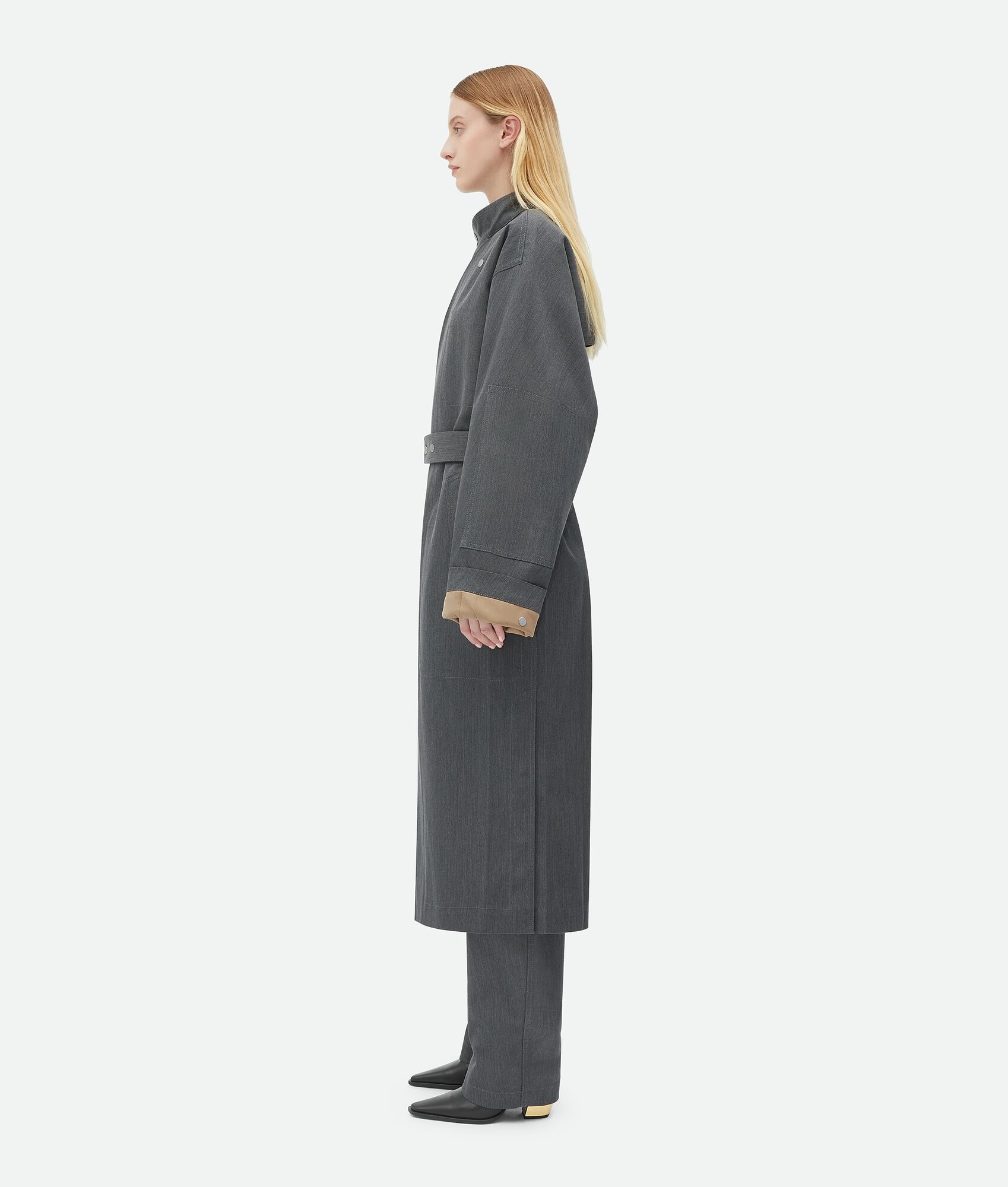 Bonded Wool And Cotton Parka - 2